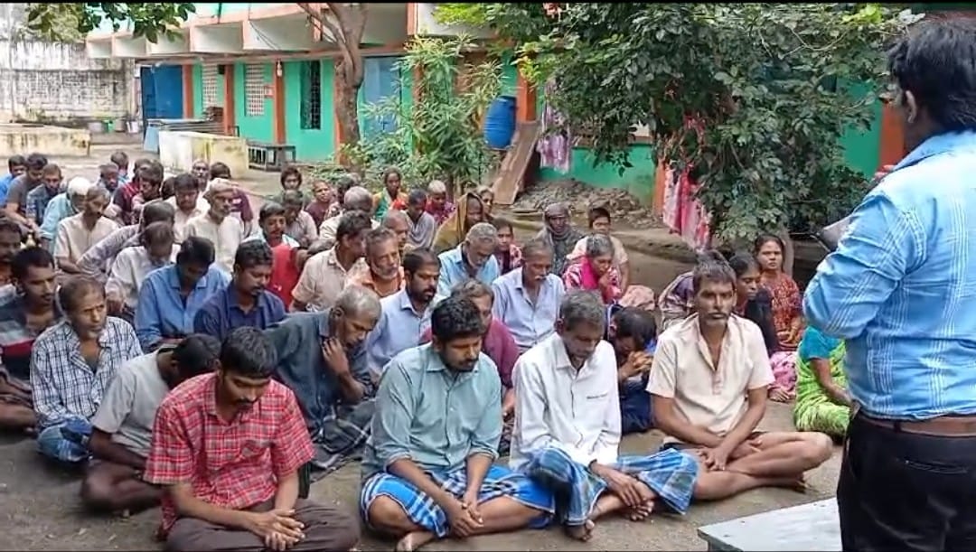 Awareness program or interactive session for rehabilitation residents at Waves Home Mogappair